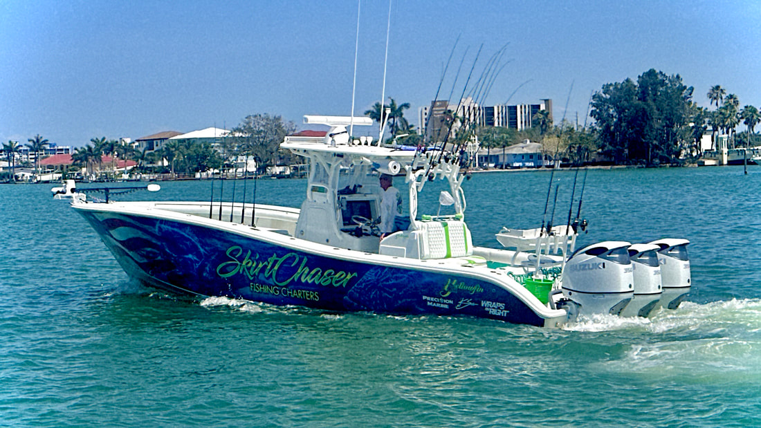 The boat at the marina